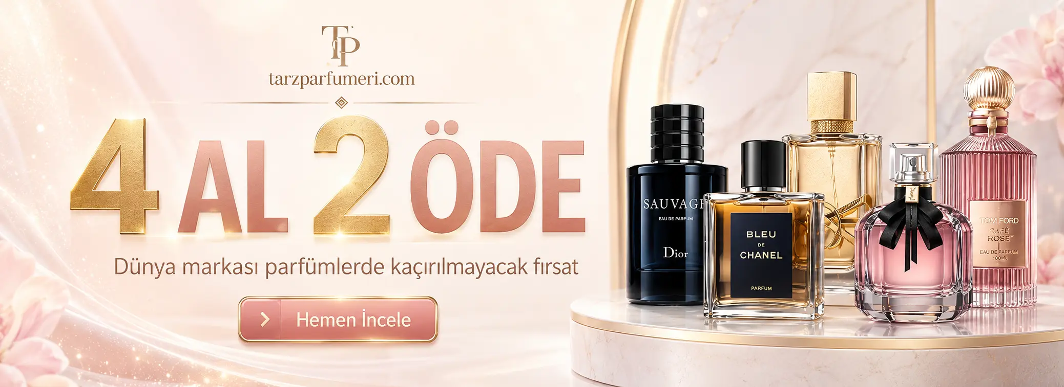 Tüm Parfümlerde 4 AL 2 ÖDE